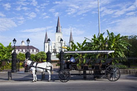 Riding into New Orleans is .